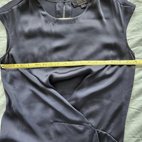 All Saints Breeze Dress Blue sz 6 - Picture 3 of 16